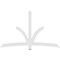 Ekena Millwork Davenport Architectural Grade PVC Gable Bracket, 84"W x 52 1/2"H x 2"D x 4"F, 15/12 Pitch GBP084X53X0204DAV00 - alternate 4